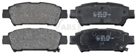 37228 Тормозные колодки дисковые A.B.S. подбор по vin на Brocar