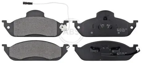 37198 Тормозные колодки дисковые A.B.S. подбор по vin на Brocar