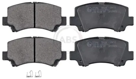 37086 Тормозные колодки дисковые A.B.S. підбір по vin на Brocar
