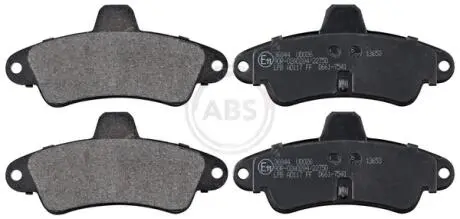 36844 Гальмівні колодки зад. Ford Mondeo 93-00 (Bendix) без датчика (115,8x53,7x15) A.B.S. підбір по vin на Brocar