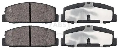 36571 Гальмівні колодки зад. Mazda 323/626 94-04 (akebono) A.B.S. підбір по vin на Brocar