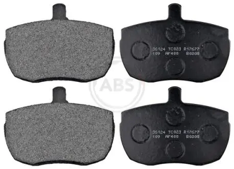36124 Колодки гальмівні перед. Daily/Landrover/Pilot/Range Rover/Transit (69-07) A.B.S. підбір по vin на Brocar