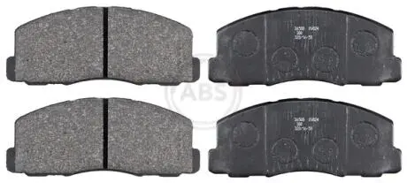 36508 Тормозные колодки дисковые A.B.S. подбор по vin на Brocar