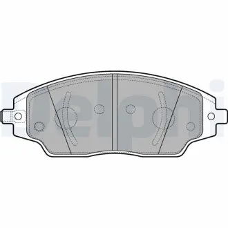 LP3192 Тормозные колодки дисковые DELPHI підбір по vin на Brocar