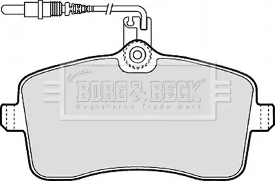 BBP1897 Тормозные колодки дисковые BORG&BECK подбор по vin на Brocar