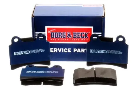 BBP2053 Тормозные колодки дисковые BORG&BECK підбір по vin на Brocar