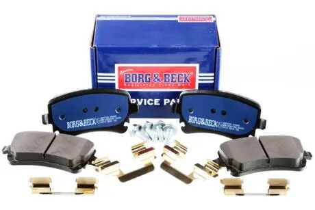 BBP2139 Гальмівні колодки дискові BORG&BECK підбір по vin на Brocar