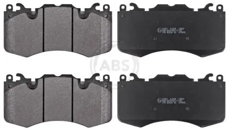 37801 Тормозные колодки дисковые A.B.S. подбор по vin на Brocar