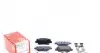 253371602 Колодки тормозные (задние) Kia Ceed/Rio III/Hyundai Accent/Tucson/i20/i30/i40 10-(Akebono)(с аксес) ZIMMERMANN підбір по vin на Brocar