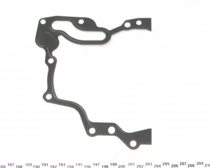 184080 Прокладка кришки двигуна передньої VW Caddy II 1.4/1.6i 95-04 ELRING підбір по vin на Brocar
