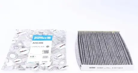 AHC206 Фильтр салона Opel Meriva A 03-10 (угольный) PURFLUX підбір по vin на Brocar