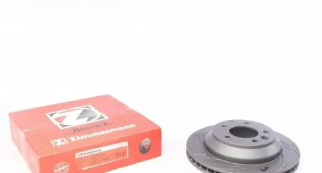 600322954 Диск тормозной (задний) Porsche Cayenne 06-/VW Touareg 02- (330x28) (L) (с прорезом) (вент) ZIMMERMANN подбор по vin на Brocar