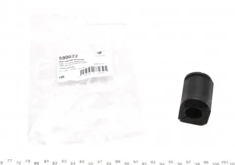 590022 Втулка стабилизатора (переднего) Renault Kangoo 97- (d=21.5mm) HUTCHINSON подбор по vin на Brocar