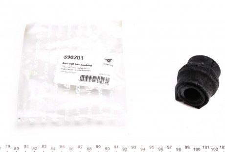 590201 Втулка стабілізатора (переднього) Citroen Berlingo/Peugeot Partner 1.6 HDi 08- (d=25mm) HUTCHINSON підбір по vin на Brocar