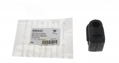 590452 Втулка стабилизатора (переднего) Renault Megane II (d=18.5mm) HUTCHINSON підбір по vin на Brocar