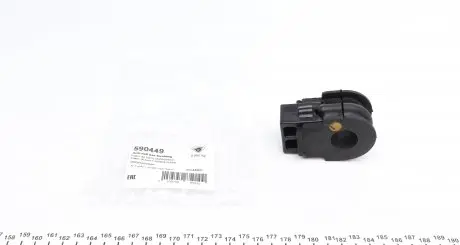 590449 Втулка стабилизатора (переднего) Nissan Qashqai/ Renault Kadjar 1.2-1.6TCe/1.5dCi 15- (d=21mm) HUTCHINSON подбор по vin на Brocar