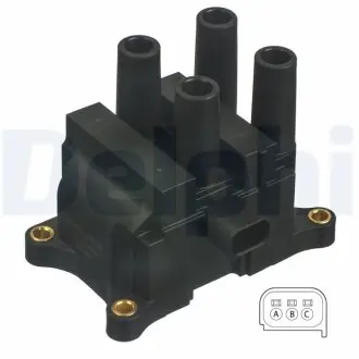 GN1044912B1 Котушка запалювання DELPHI підбір по vin на Brocar
