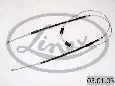 030103 Трос ручного гальма LINEX підбір по vin на Brocar