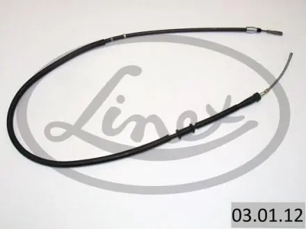 030112 Трос ручного гальма LINEX підбір по vin на Brocar