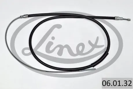 060132 Трос ручника (R) BMW 3 (E46) 98- (1708/1140mm) LINEX подбор по vin на Brocar