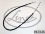 090126 Трос ручного гальма LINEX підбір по vin на Brocar