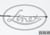 150165 Трос ручника (передний) Ford Fiesta/Fusion/Mazda 2 01-12 (300mm) LINEX підбір по vin на Brocar