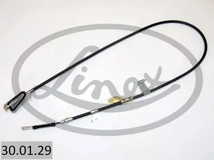 300129 Трос ручника (задній) (R) Nissan Almera II 00- (1665/1505mm) LINEX підбір по vin на Brocar