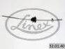320140 Трос ручного гальма LINEX підбір по vin на Brocar