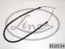 350154 Трос ручного тормоза LINEX підбір по vin на Brocar