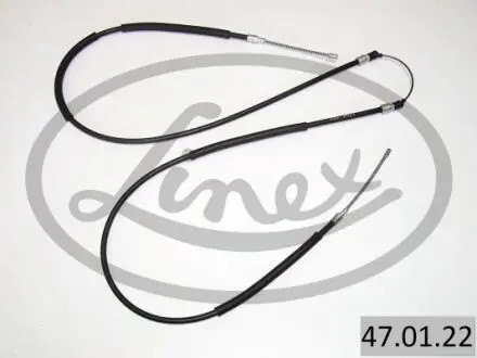 470122 Трос ручника (задній) VW Passat 1.3-2.0 79-91 (2565/1045mm) LINEX підбір по vin на Brocar