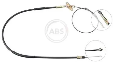 K11328 Трос ручного тормоза W601/W607/W602 (71-96) Пр. A.B.S. подбор по vin на Brocar