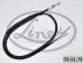 090178 Трос ручного гальма LINEX підбір по vin на Brocar