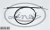 300182 Трос ручника (R) Nissan Qashqai 1.5-2.0 dCi 07-13 (1705/1550mm) LINEX підбір по vin на Brocar