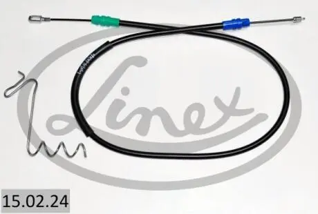 150224 Трос ручника (задній) (L) Ford Transit 2.3 16V 06-14 (1337/1115mm) LINEX підбір по vin на Brocar