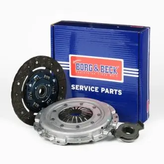 HK2090 Комплект зчеплення Fiat Doblo 1.3JTD 05- (d=215mm) (+вижимний) BORG&BECK підбір по vin на Brocar