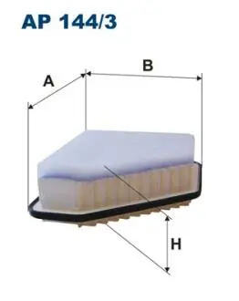 AP1443 Фільтр повітряний FILTRON підбір по vin на Brocar