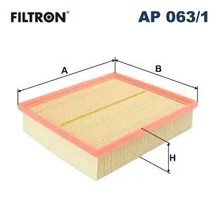 AP0631 Фильтр воздушный FILTRON подбор по vin на Brocar