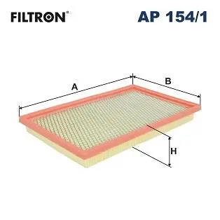 AP1541 Фильтр воздушный FILTRON подбор по vin на Brocar