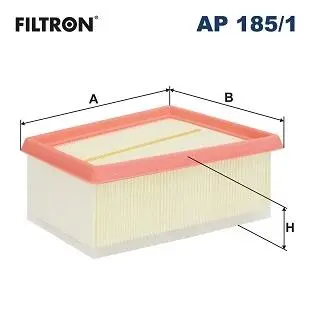 AP1851 Фільтр повітряний FILTRON підбір по vin на Brocar