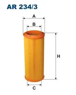 AR2343 Фільтр повітряний FILTRON підбір по vin на Brocar