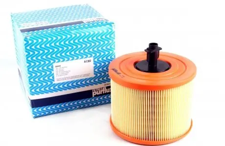A1382 Фильтр воздушный BMW 3 (E90-E93)/X1 (E84) 2.5/3.0 05- PURFLUX підбір по vin на Brocar