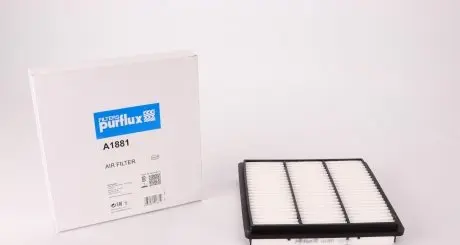 A1881 Фільтр повітряний Mitsubishi Pajero 2.4-3.0 91-00/L200 2.4 96-07 PURFLUX підбір по vin на Brocar