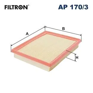 AP1703 Фільтр повітряний FILTRON підбір по vin на Brocar