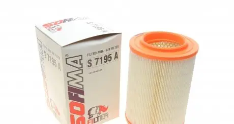 S7195A Фильтр воздушный VW T4 1.8-2.5/1.9/2.4D 91-03 SOFIMA подбор по vin на Brocar