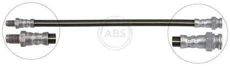 SL3713 Гальмівний шланг A.B.S. підбір по vin на Brocar