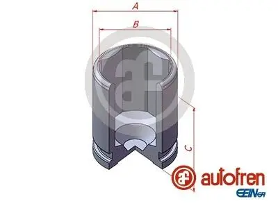 D025608 Поршень супорта AUTOFREN підбір по vin на Brocar