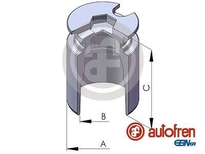 D025777 Поршень супорта AUTOFREN підбір по vin на Brocar