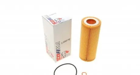 S5048PE Фильтр масляный BMW 3 (E46/E90) /5 (E60/E61)/7 (E65-67) 2.5-3.5d SOFIMA подбор по vin на Brocar