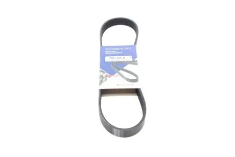 780SK6 Ремень генератора Citroen C2/C3 1.4HDi 02-/C4/Peugeot 206 CC/207/307 1.6HDi 03-15 (6PK780) HUTCHINSON подбор по vin на Brocar