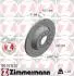 Диск тормозной (задний) Audi A3/Skoda Octavia/VW Golf/Passat 04-14 (282x12) (с покрыт)( с отверст) 100331552